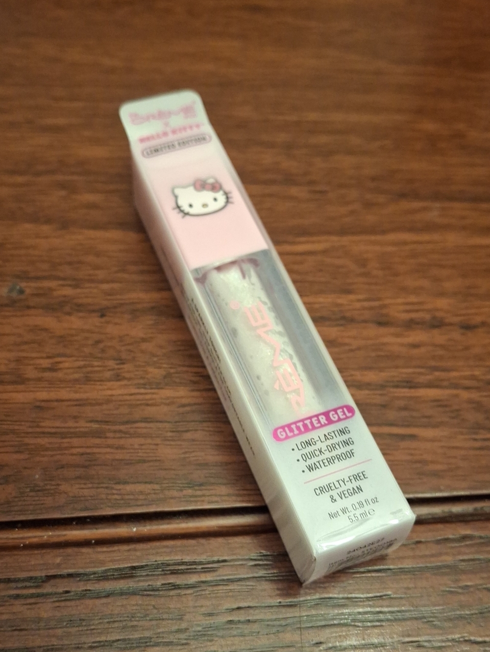 The Creme Shop Hello Kitty Glitter Gel Long Lasting Quick Dry Waterproof 5.5ml